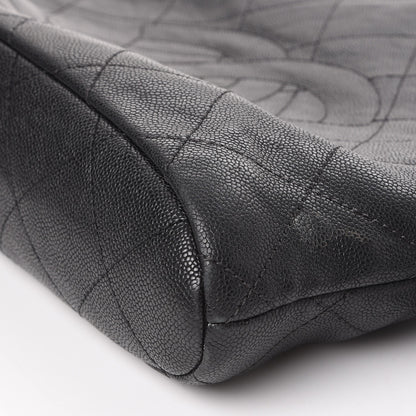 Chanel Caviar Quilted Large CC Tote Black 8 of 15
