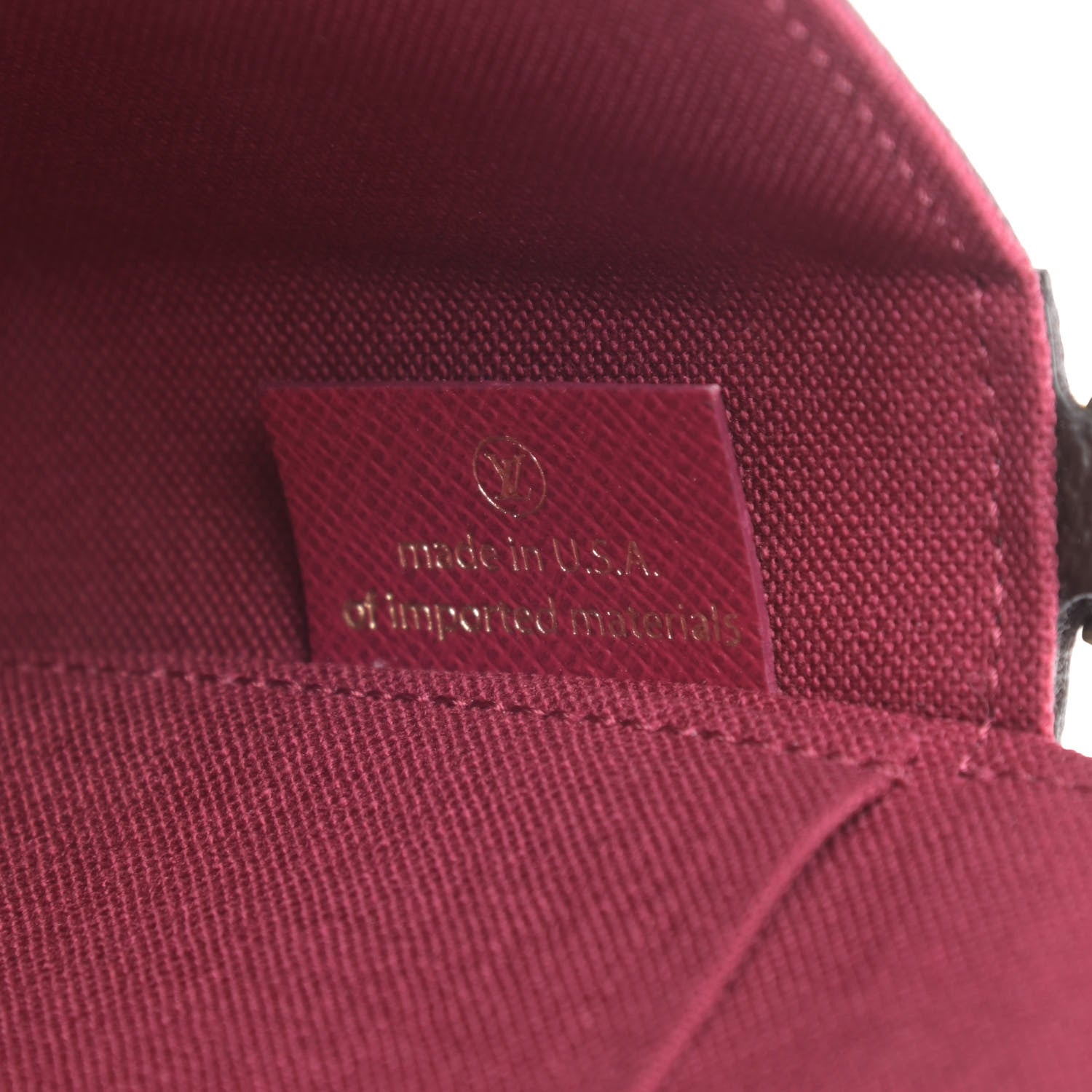 Louis Vuitton Monogram Pochette Felicie Chain Wallet Fuchsia 9 of 15