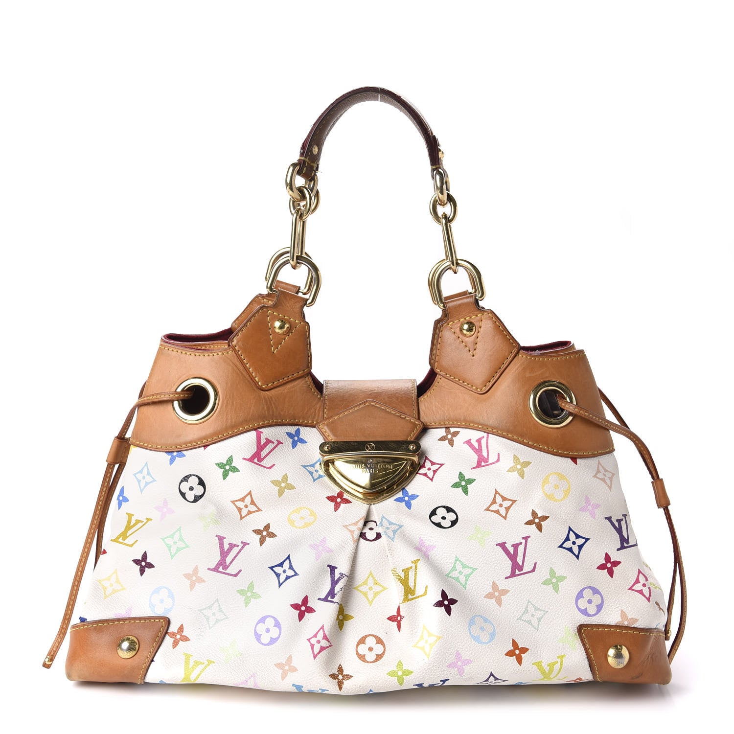 Louis Vuitton Monogram Multicolor Ursula White 2 of 12