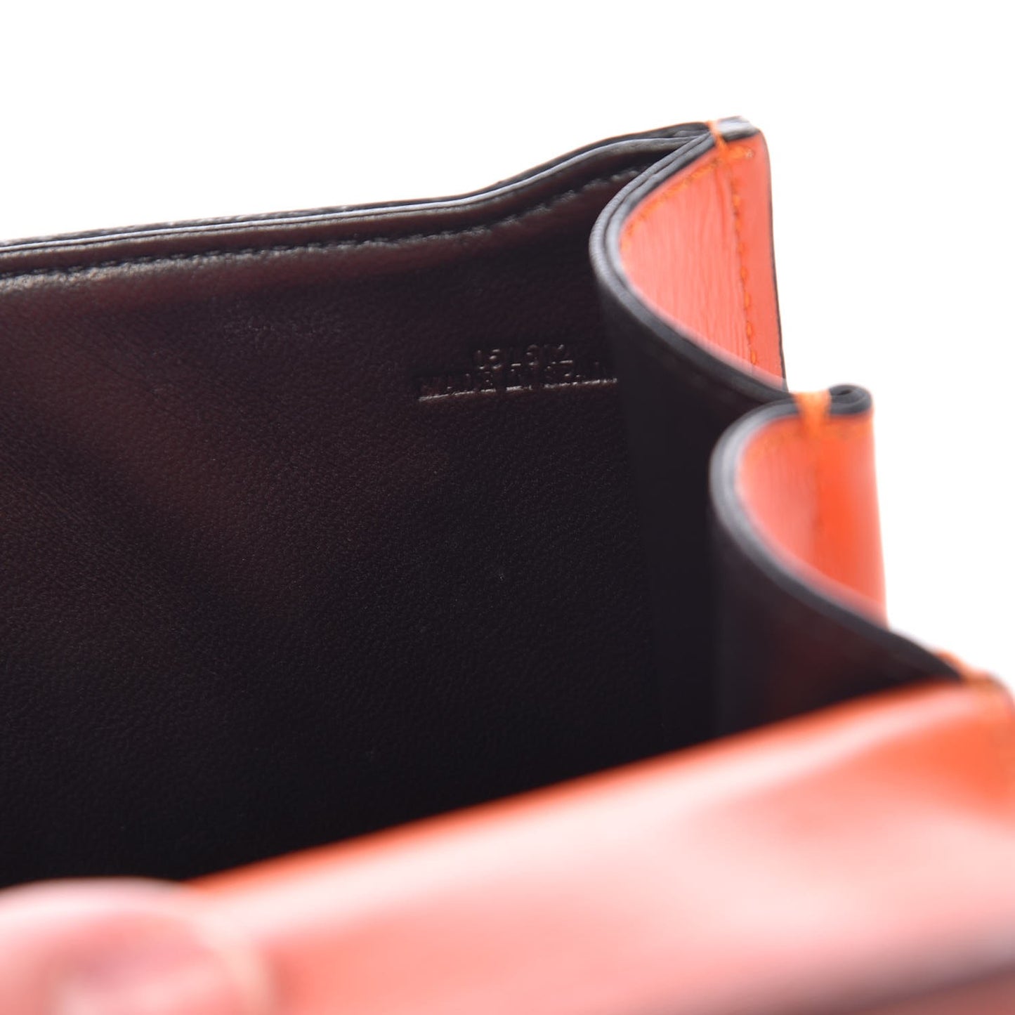 Calfskin Small Barcelona Shoulder Bag Orange