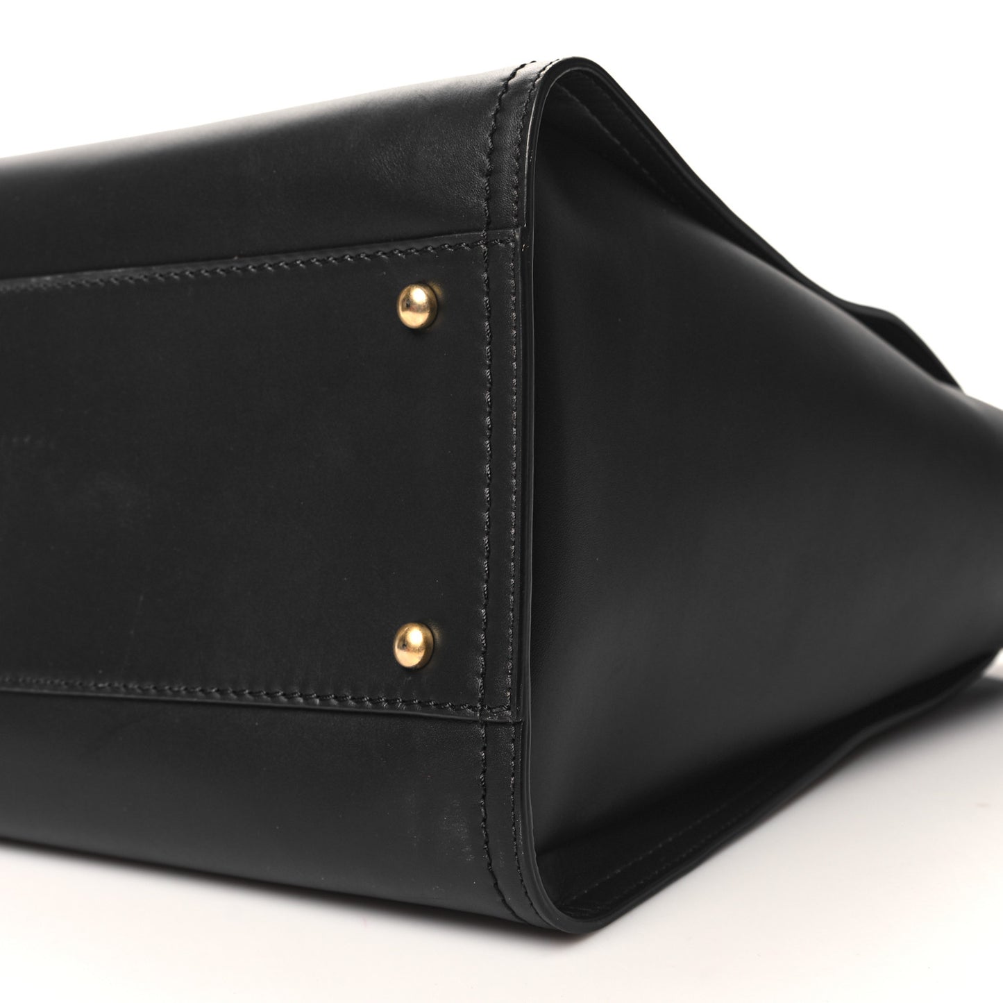 Calfskin Medium Deauville Tote Black