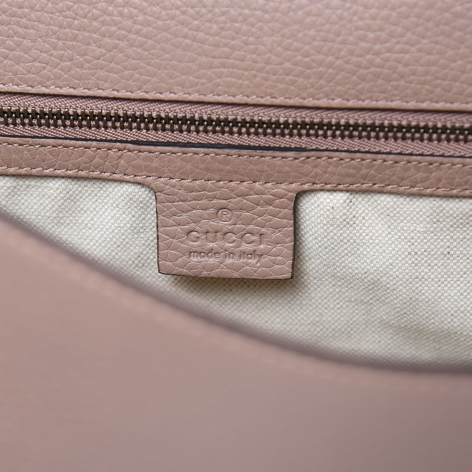 Gucci Calfskin Small Pearly GG Marmont Top Handle Bag Porcelain Rose 6 of 11