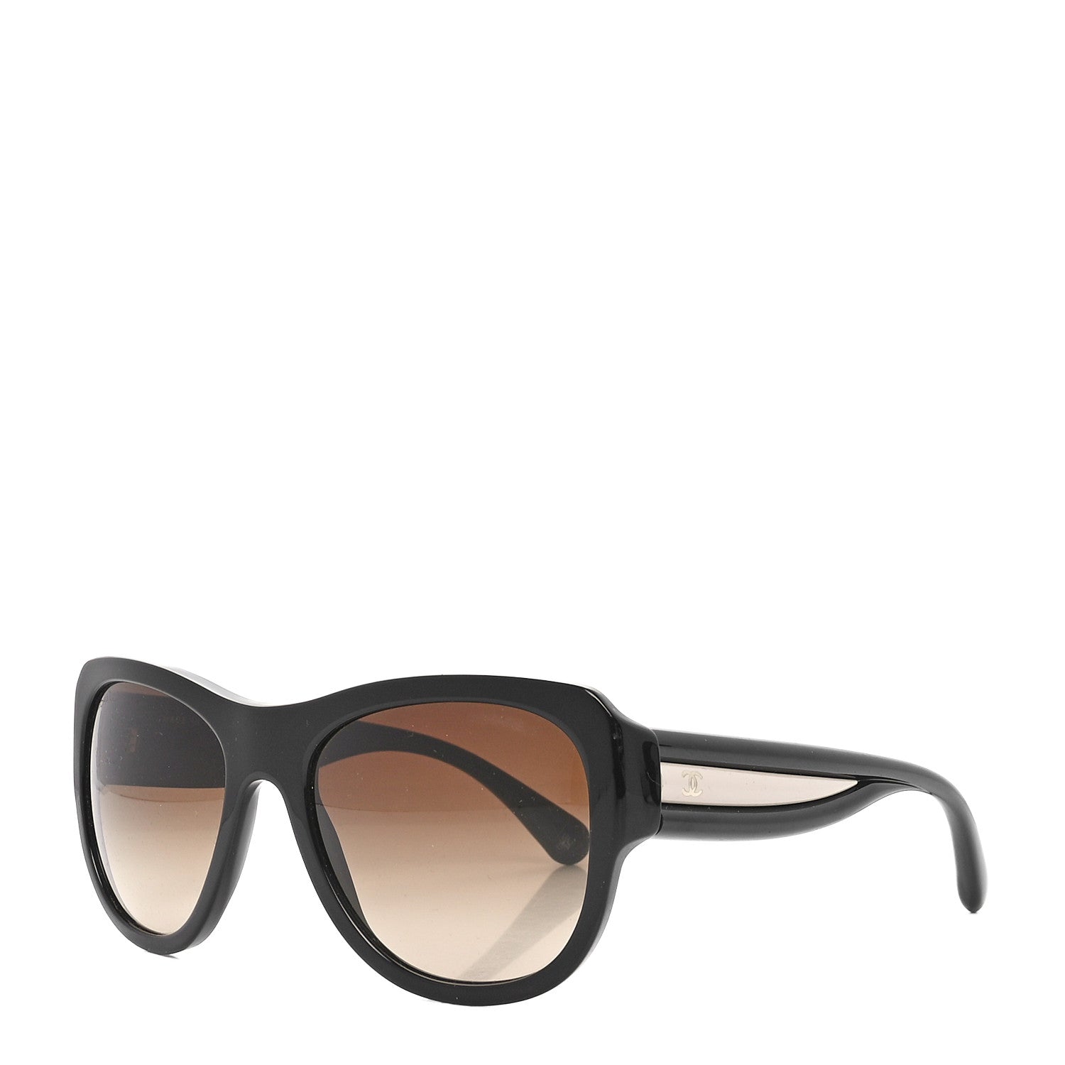 Chanel CC Square Sunglasses 5310 Black 1 of 7