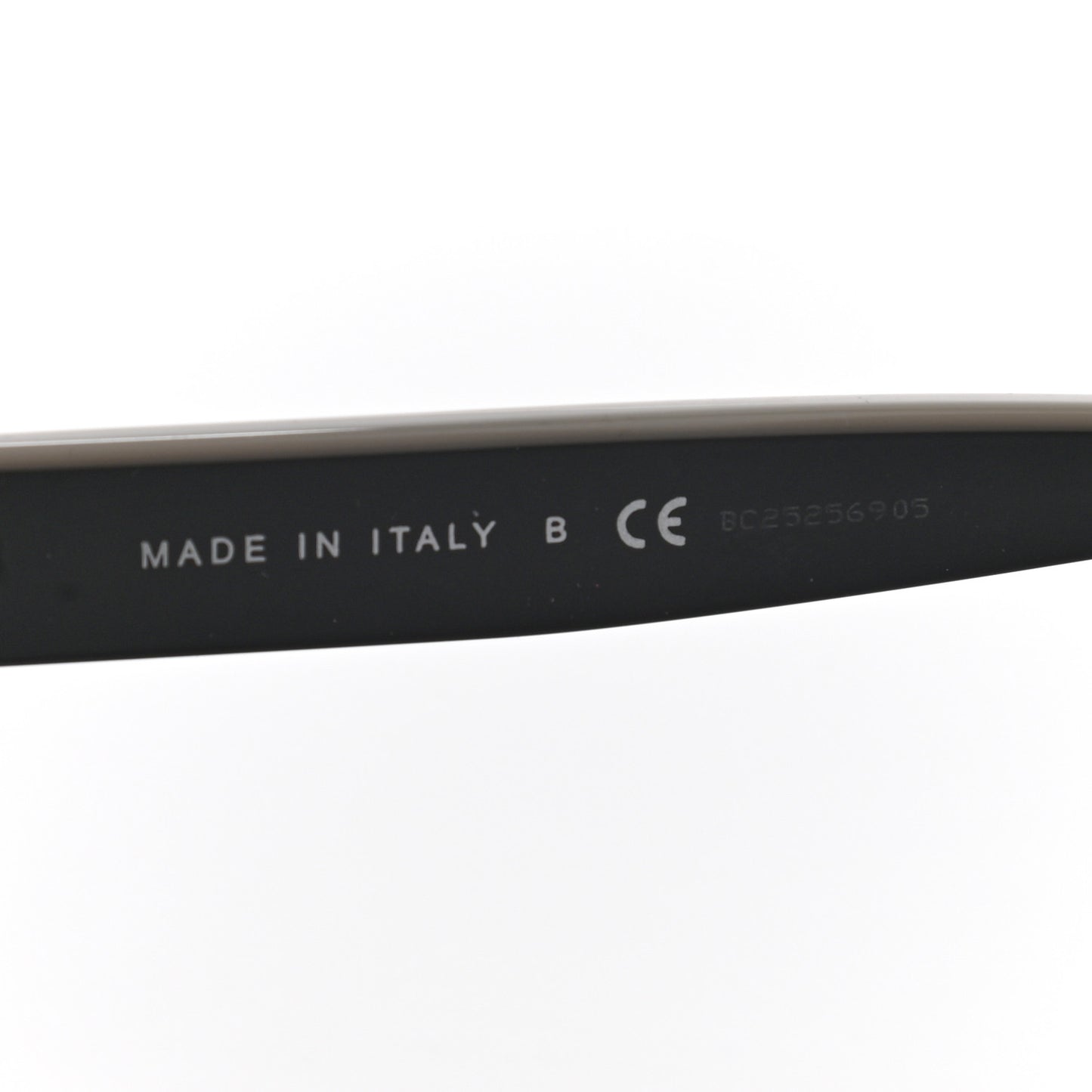Acetate Logo Shield Sunglasses 5418 Black
