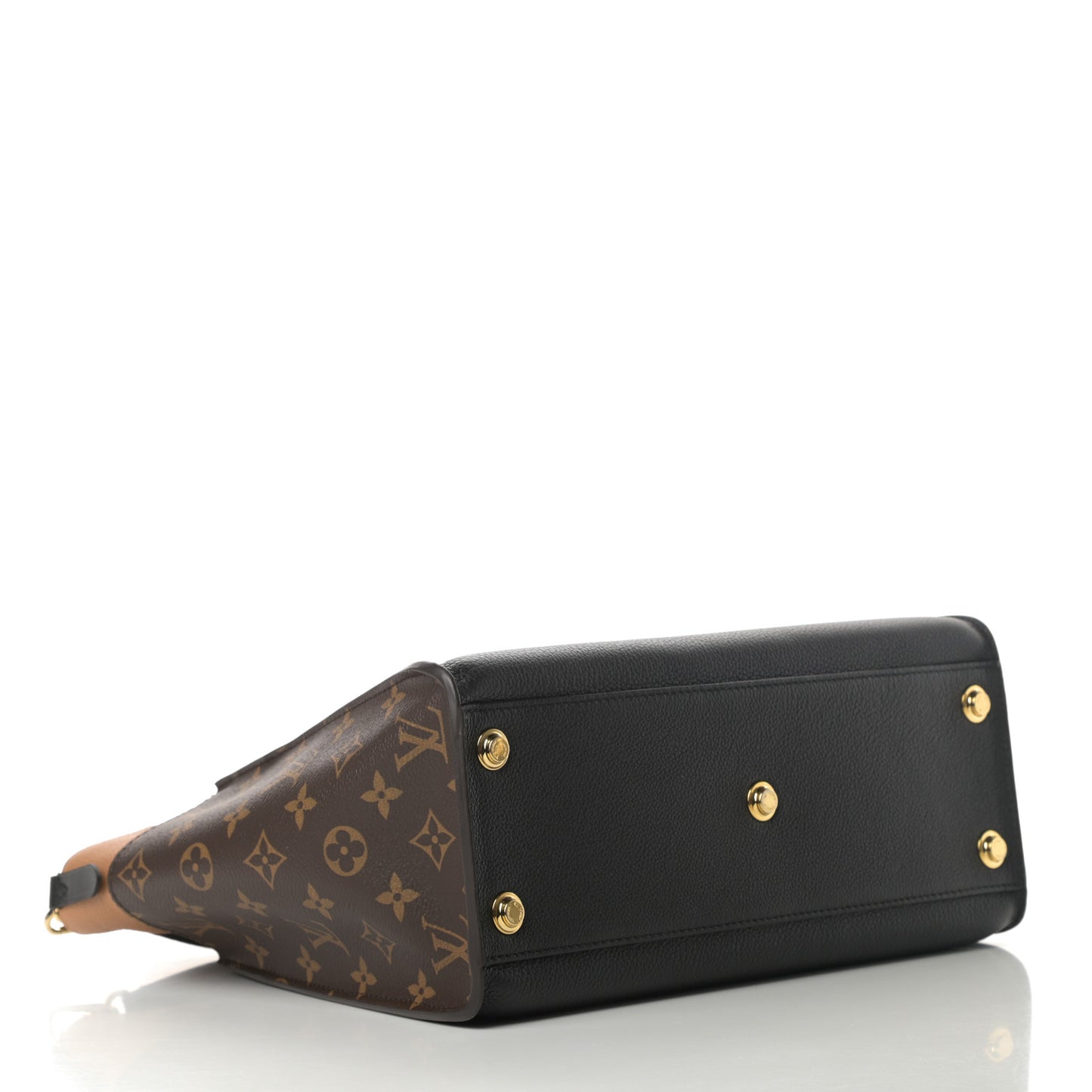 Calfskin Monogram On My Side Black