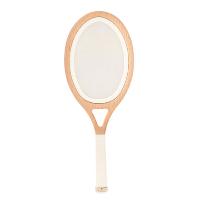 Chanel Canvas Calfskin Tennis Racket Clutch With Chain Pink 11 of 13