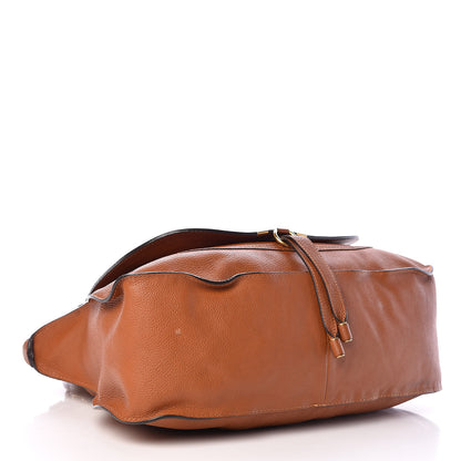 Chloe Calfskin Large Marcie Satchel Tan 4 of 12