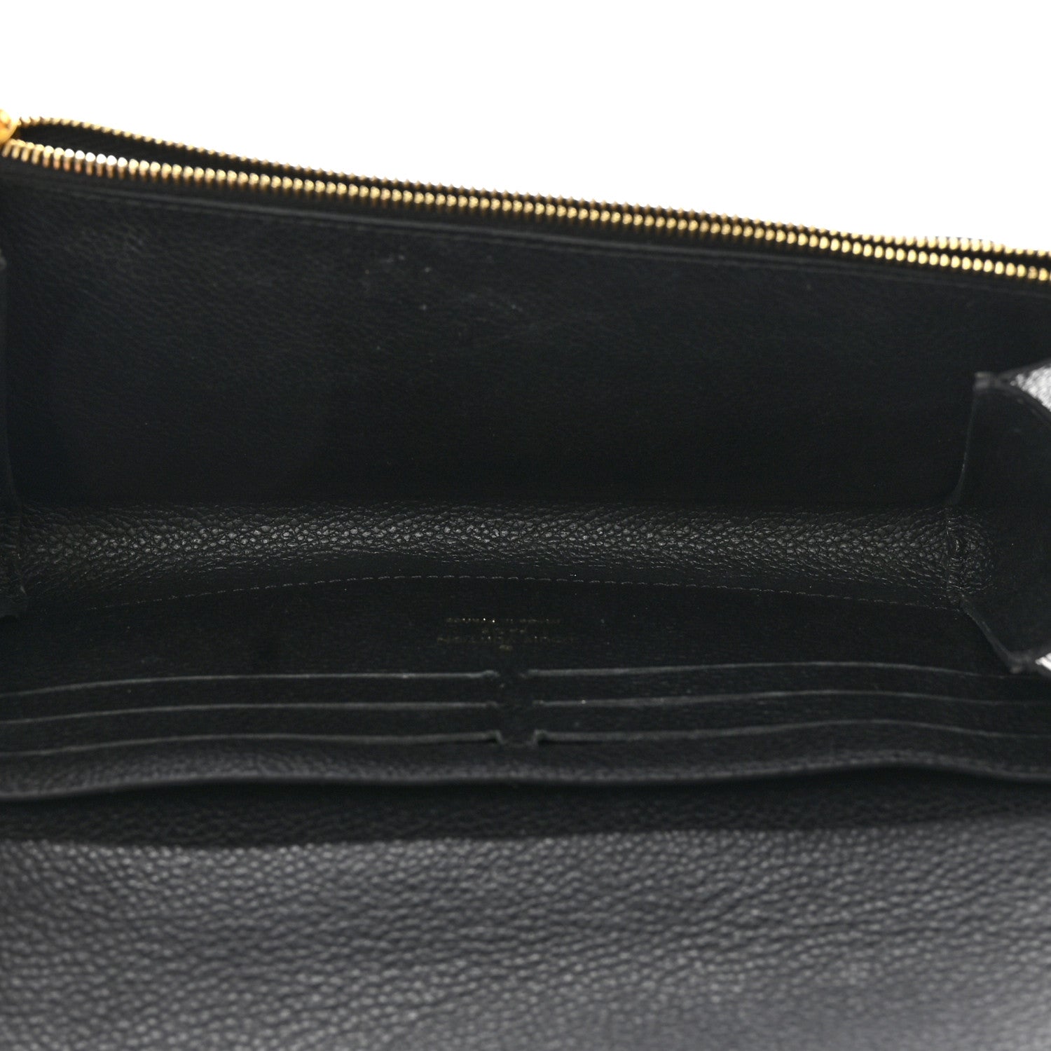 Louis Vuitton Empreinte Vavin Chain Wallet Black 4 of 15