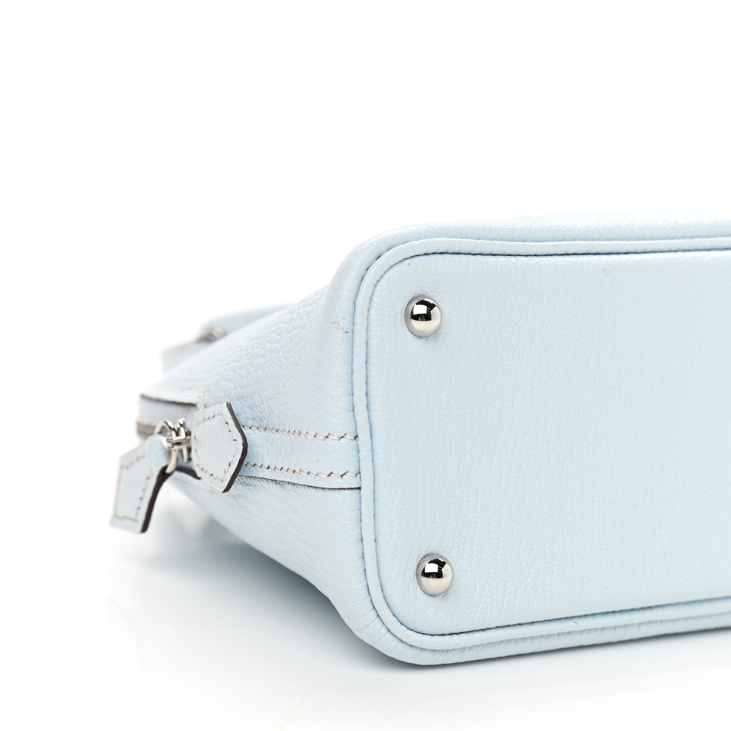 Hermes Chevre Mysore Mini 1923 Bolide Bleu Brume 8 of 9