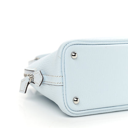 Hermes Chevre Mysore Mini 1923 Bolide Bleu Brume 8 of 9