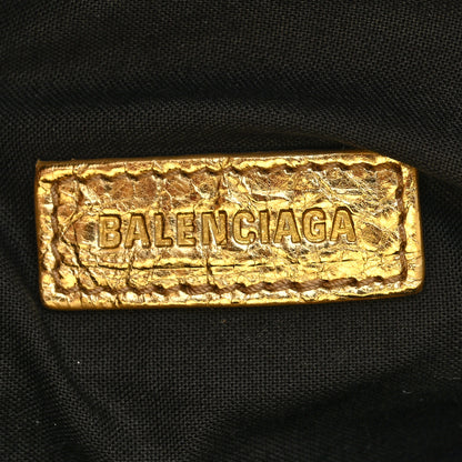 Balenciaga Metallized Agneau Arena Superbusy XS Sling Zip Shoulder Bag Gold 6 of 10