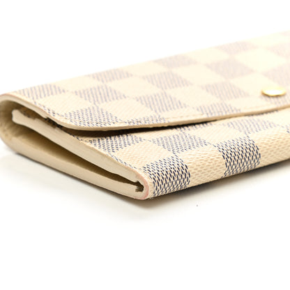Louis Vuitton Damier Azur Emilie Wallet 9 of 13