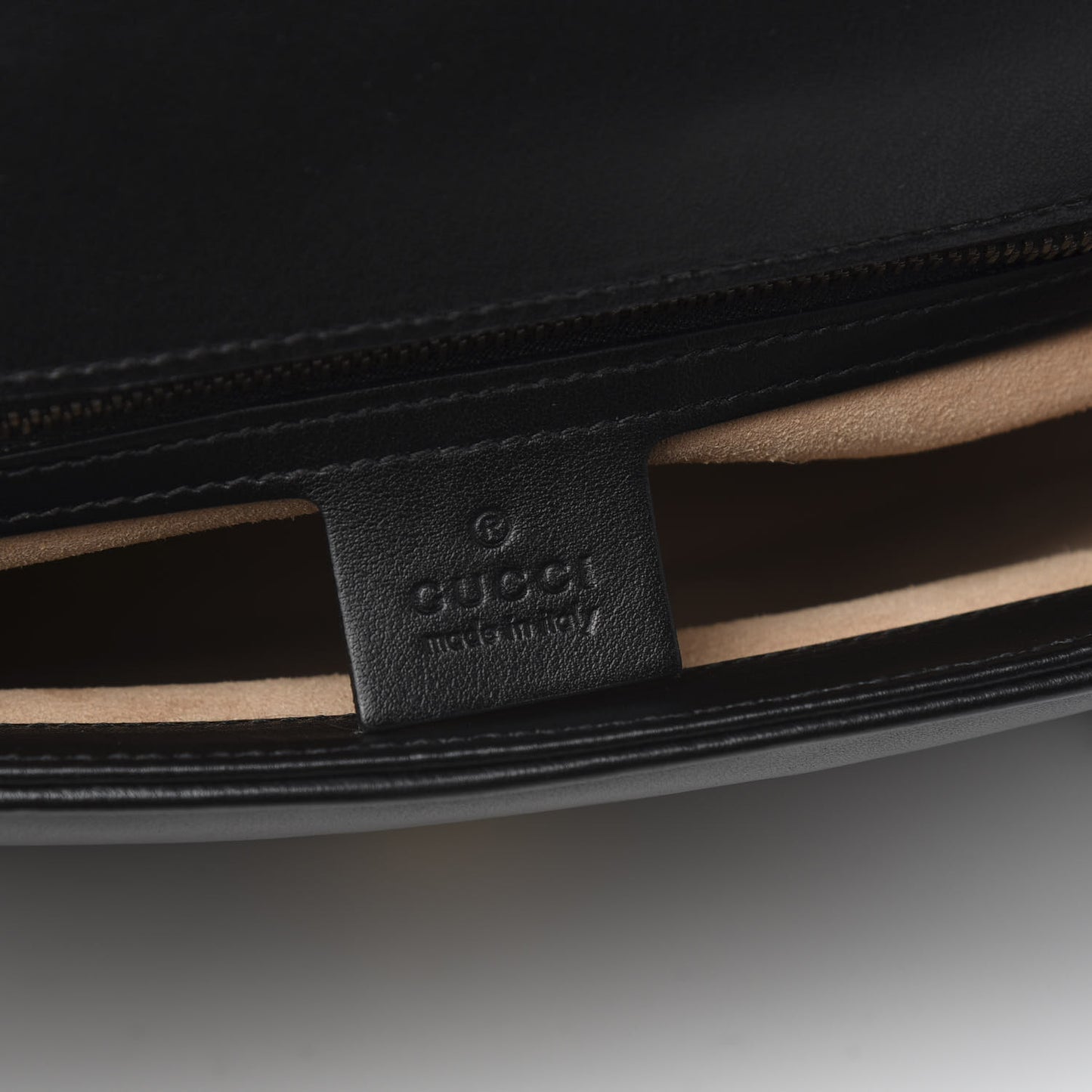 Calfskin Matelasse Small GG Marmont Top Handle Shoulder Bag Black