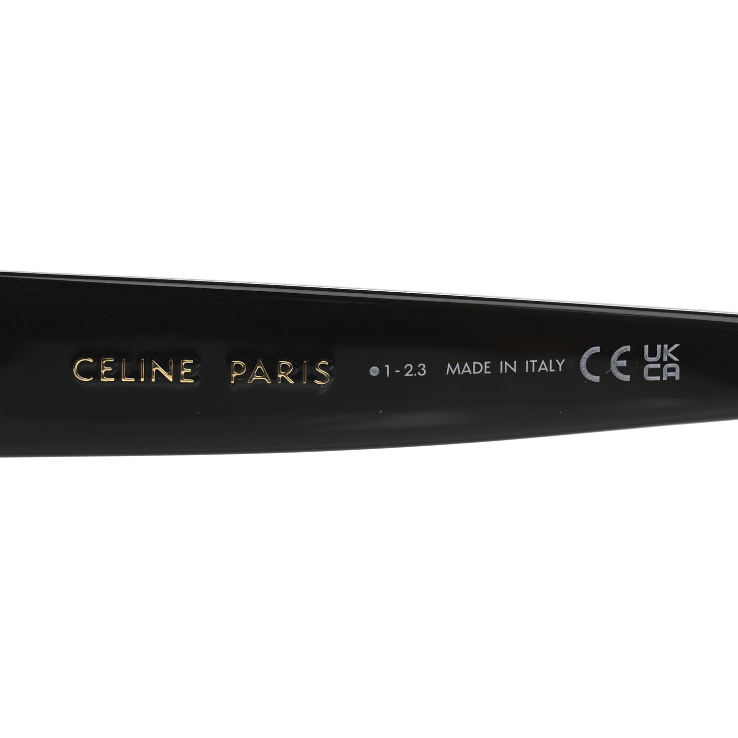 Celine Acetate Cat Eye Sunglasses CL40273U Black 5 of 9