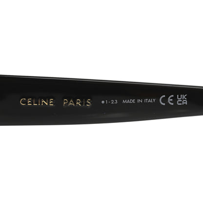 Celine Acetate Cat Eye Sunglasses CL40273U Black 5 of 9