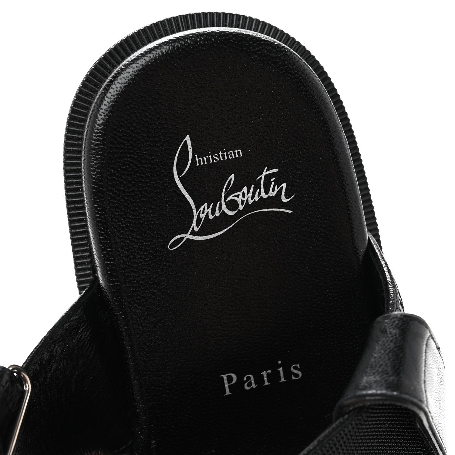 Christian Louboutin Nappa Spikita Cool Platform Sandals 37.5 Black 8 of 10