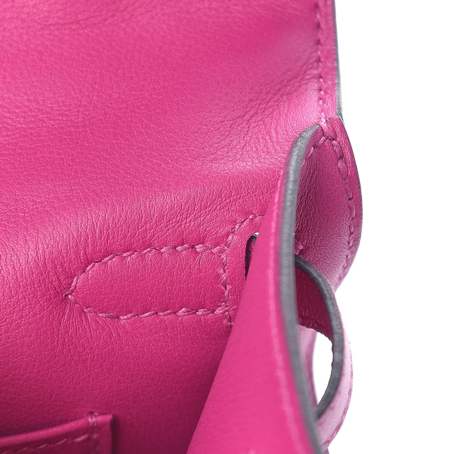 Swift Kelly Pochette Clutch Rose Pourpre