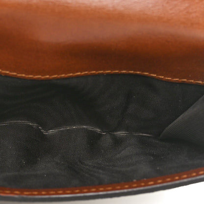 Gucci GG Supreme Monogram French Flap Wallet Brown 5 of 10