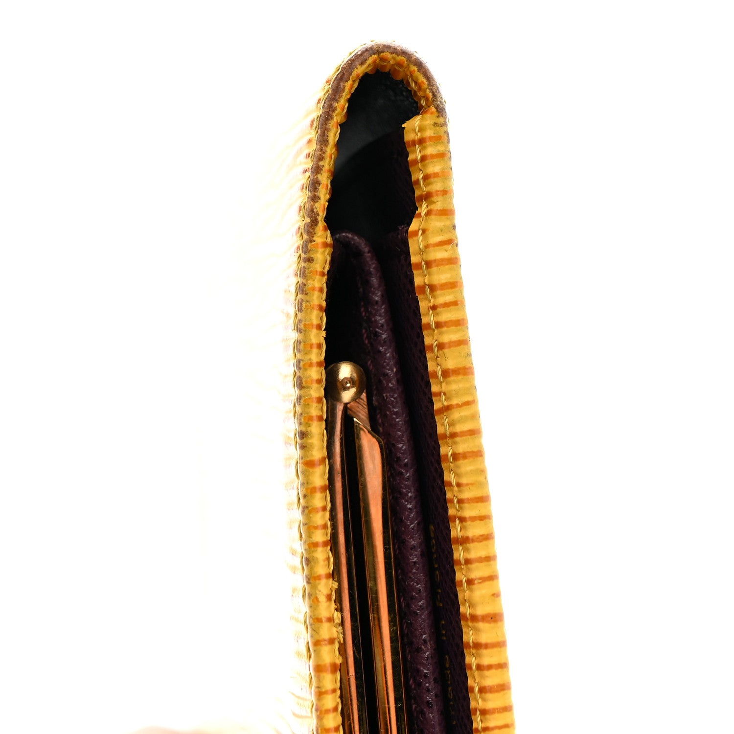 Louis Vuitton Epi Continental French Purse Wallet Tassil 12 of 13
