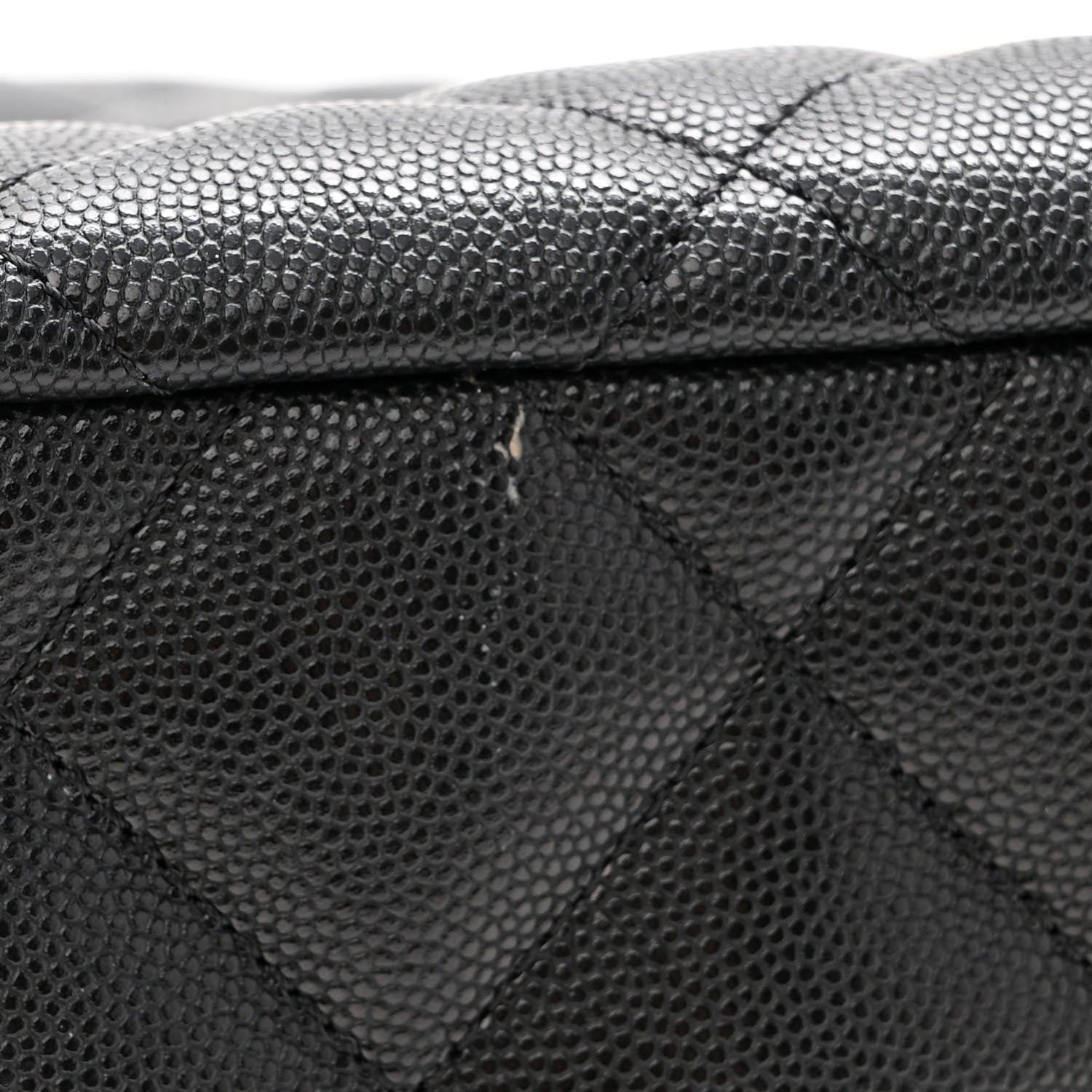 Chanel Caviar Quilted Small Shopping Tote Black 11 of 11