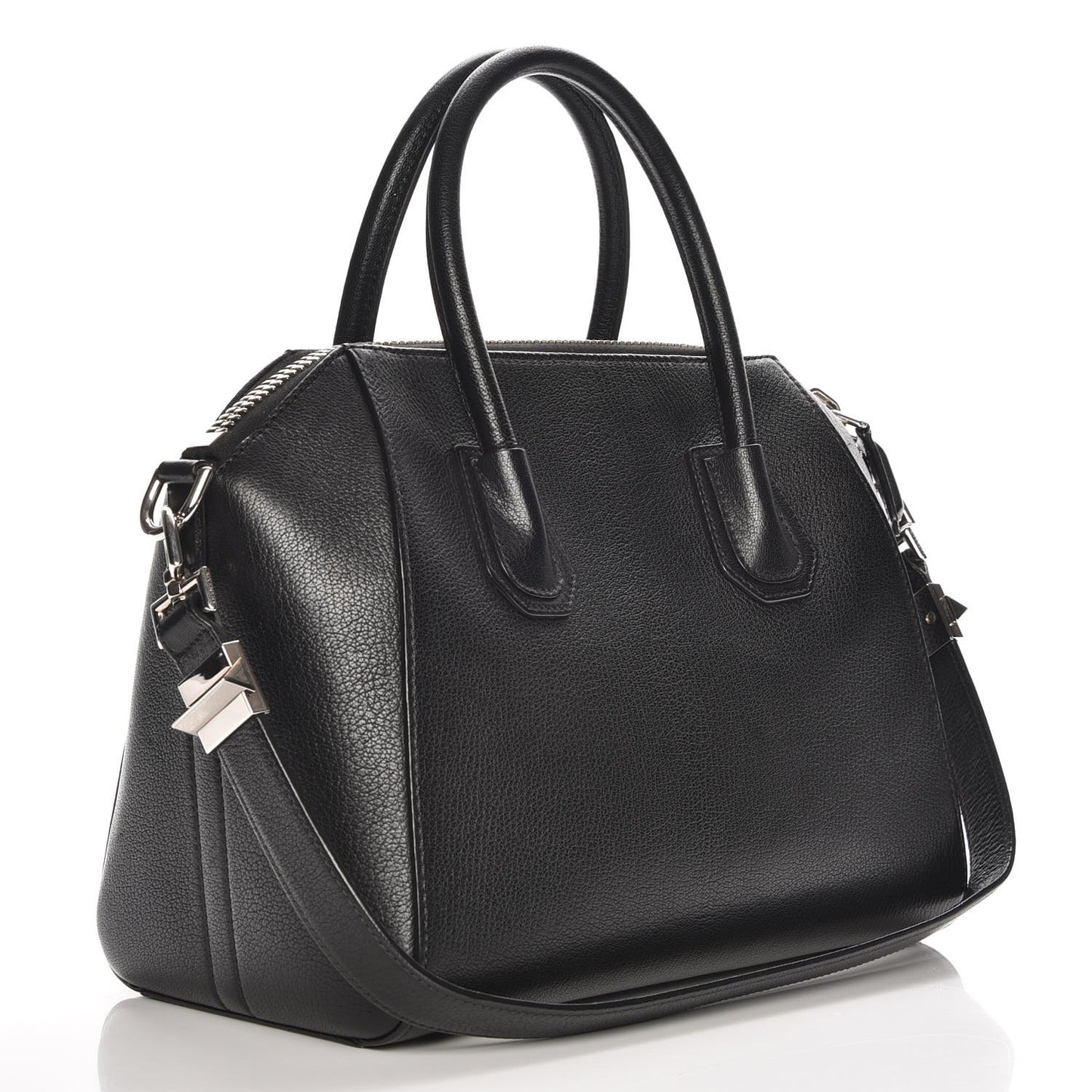 Sugar Goatskin Small Antigona Black