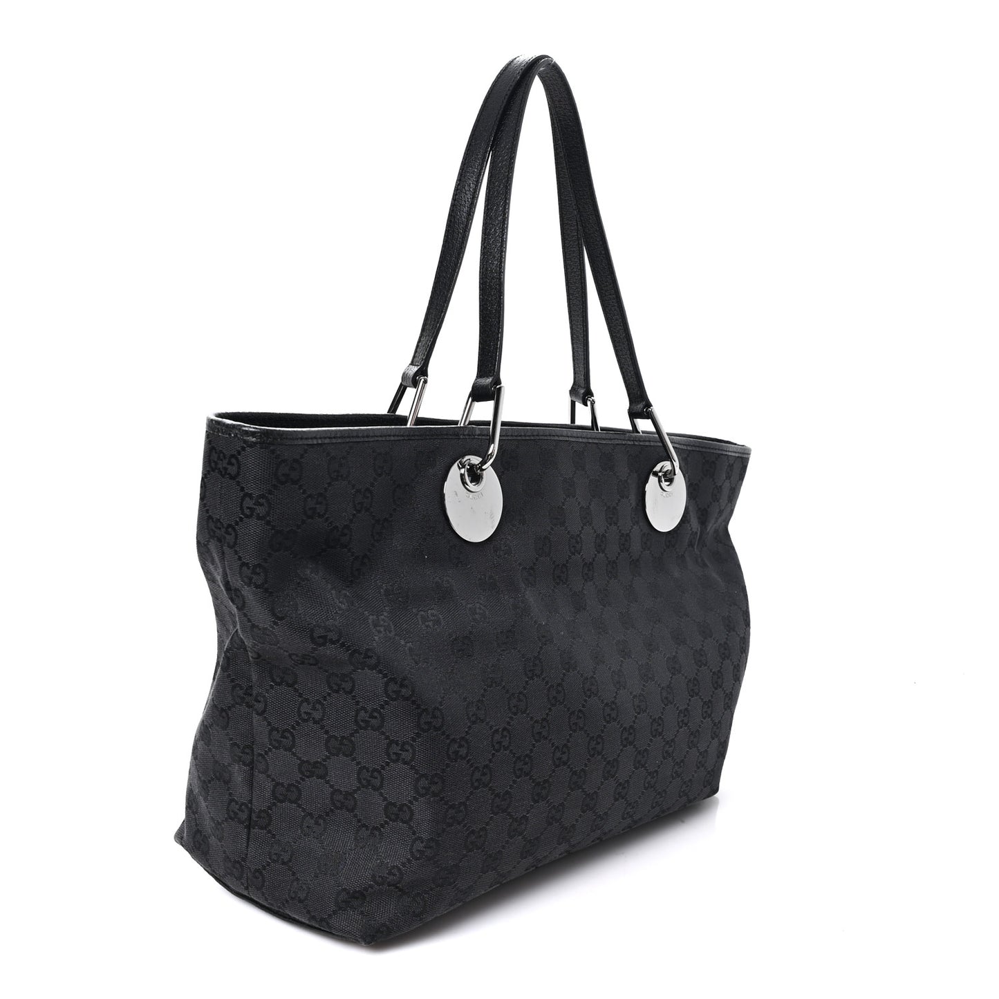Monogram Large Eclipse Tote  Dark Brown