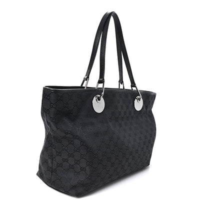 Gucci Monogram Large Eclipse Tote  Dark Brown 3 of 10