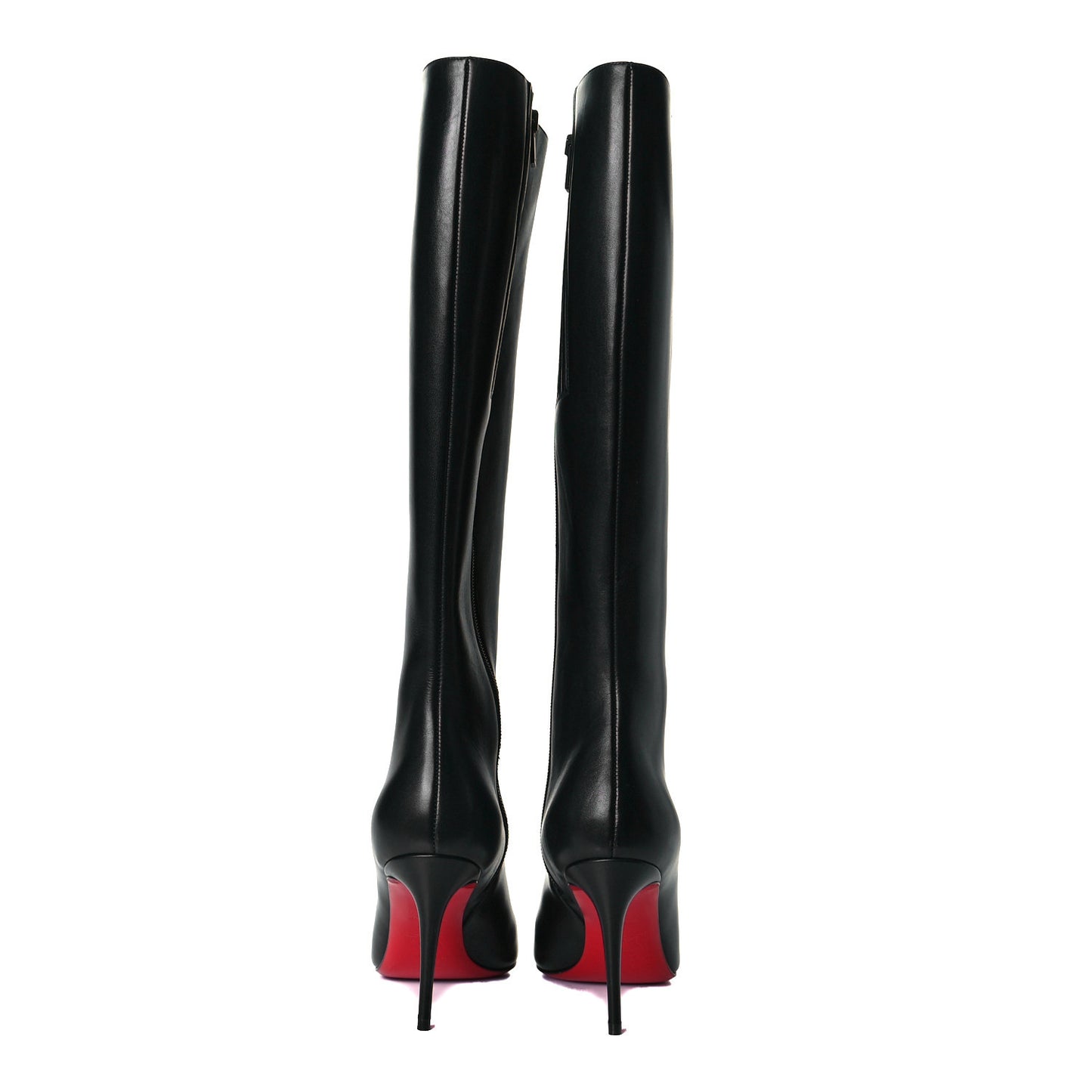 Calfskin Eloise 85 Boots 37 Black