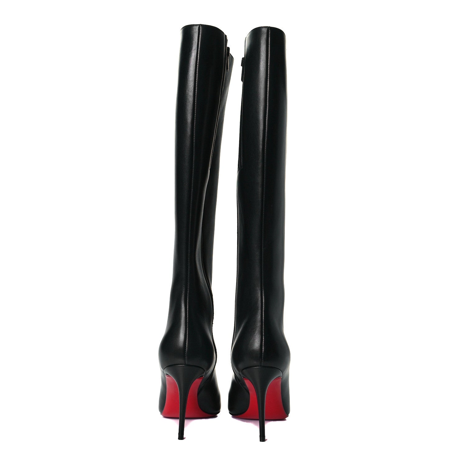 Christian Louboutin Calfskin Eloise 85 Boots 37 Black 5 of 8