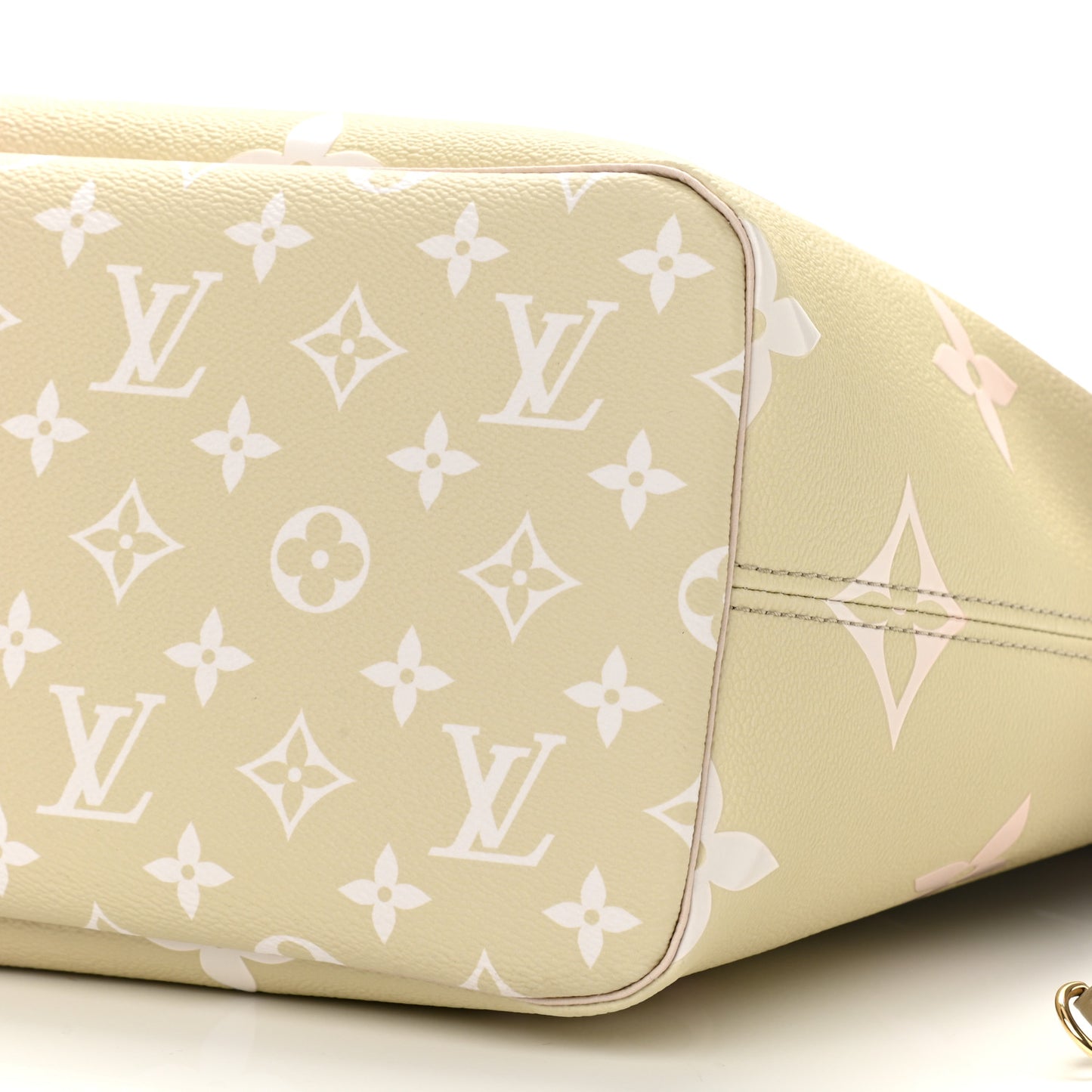 Monogram Giant Spring In The City Neverfull MM Sunset Kaki