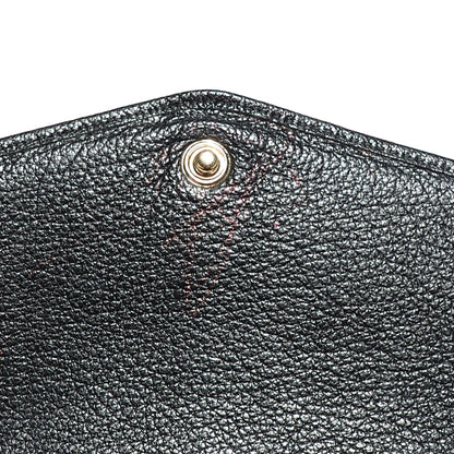 Mulberry Glossy Goatskin Dome Rivet French Purse Wallet Black 11 of 11
