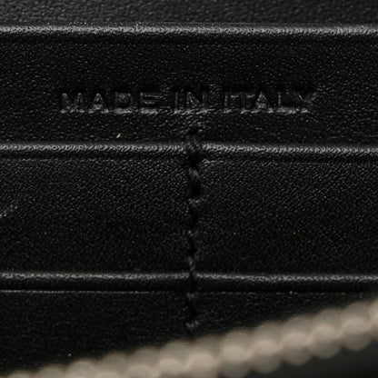 Saint Laurent Patent Calfskin Matelasse Monogram Vicky Chain Wallet Neon Yellow 8 of 18