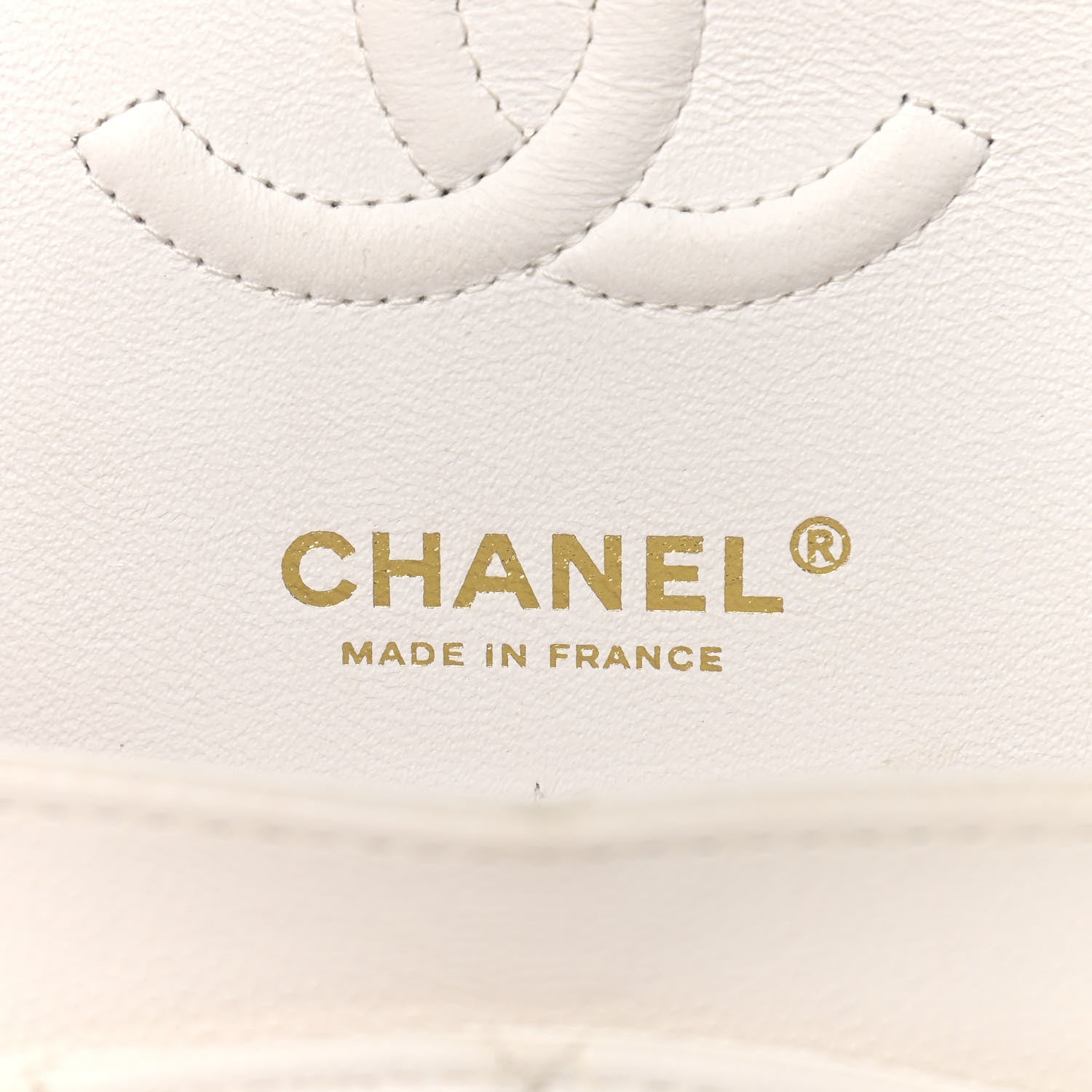 Chanel Caviar Quilted Small Double Flap White 6 of 16
