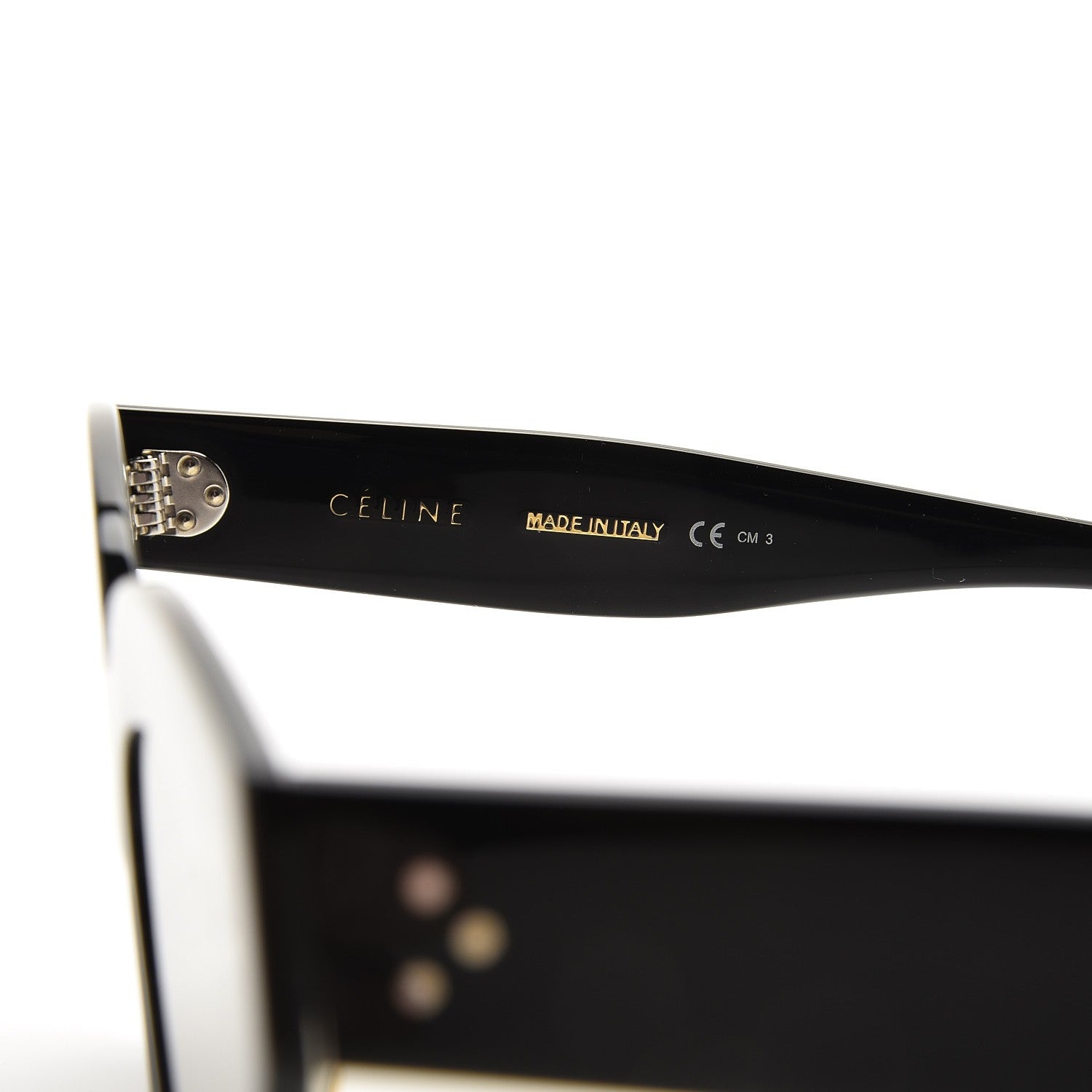 Celine Kim Sunglasses CL 41444/S Black 6 of 7