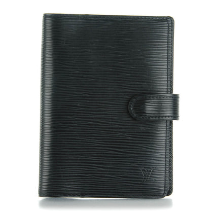 Louis Vuitton Epi Small Ring Agenda Black 1 of 7