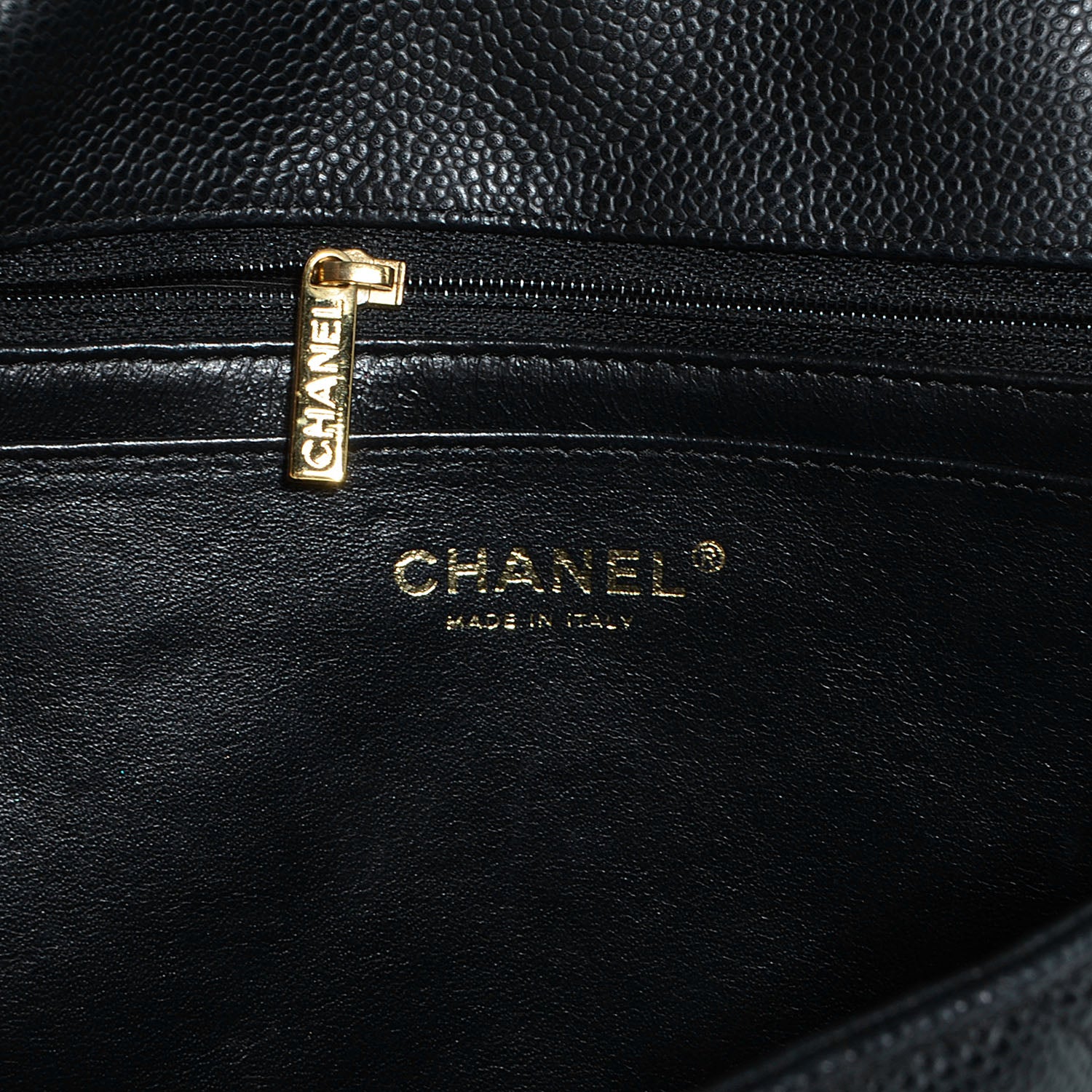 Chanel Caviar Jumbo Single Flap Black 5 of 7