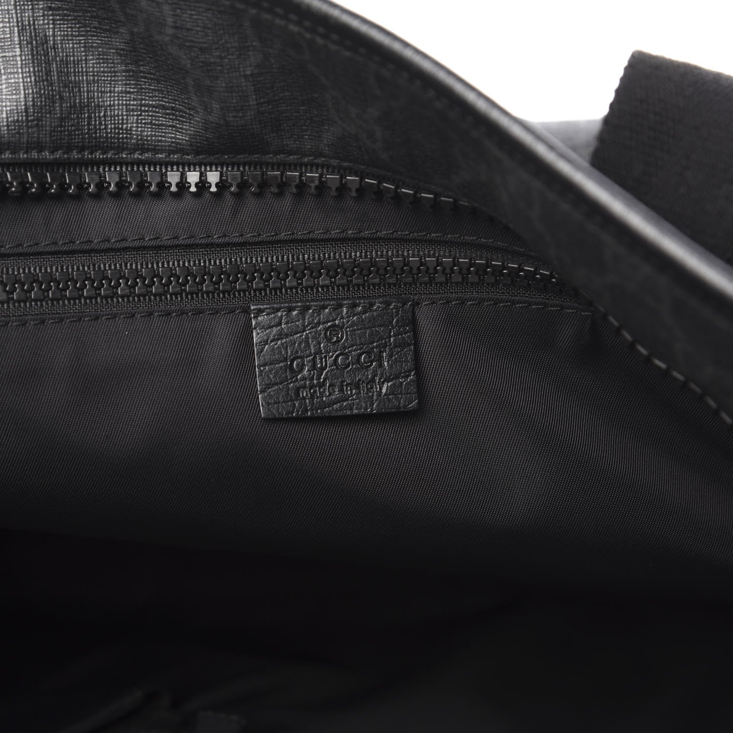 Gucci GG Plus Monogram Travel Bag Black 5 of 12