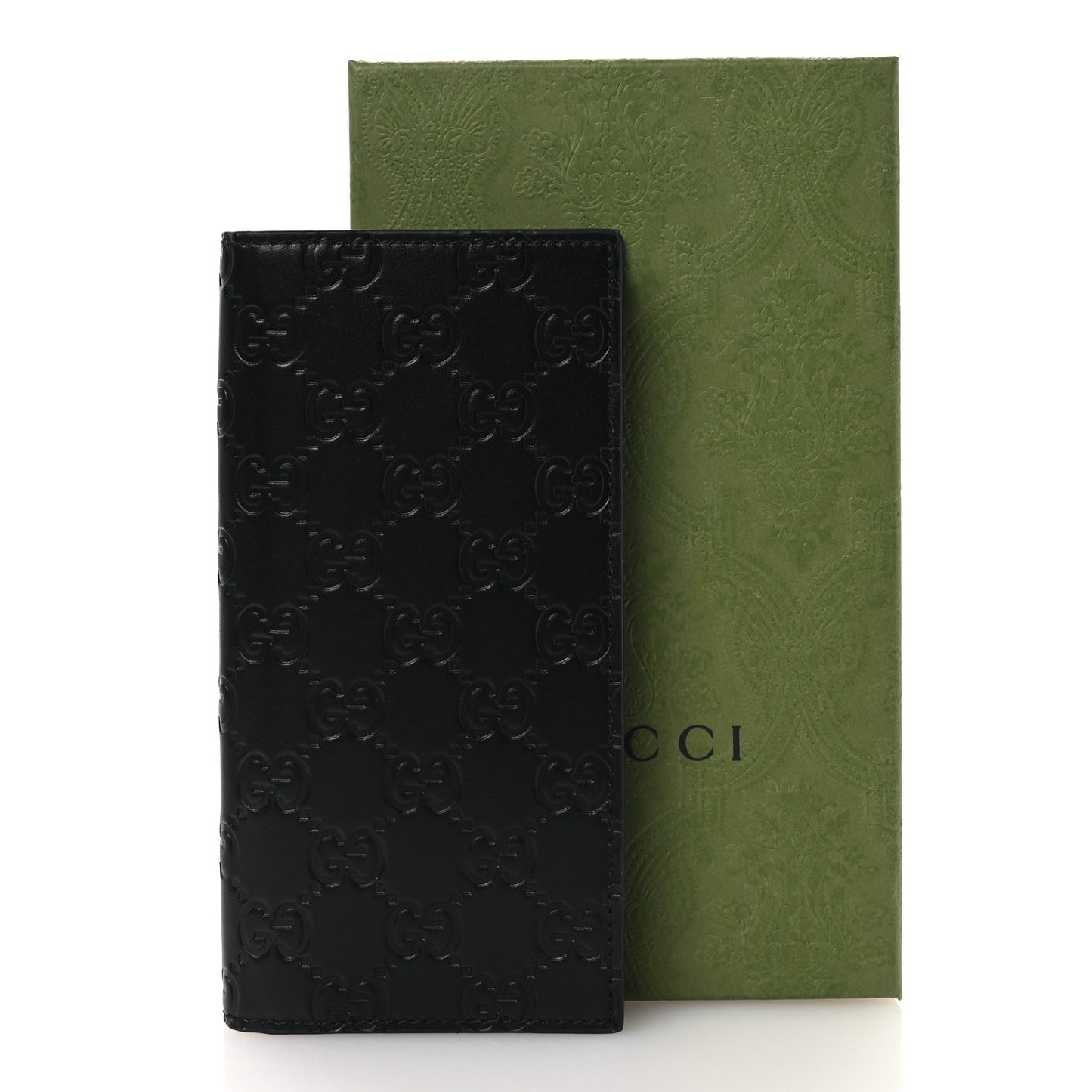 Guccissima Long Wallet Black