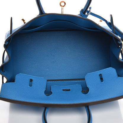 Hermes Togo Birkin 25 Bleu Zanzibar 8 of 27