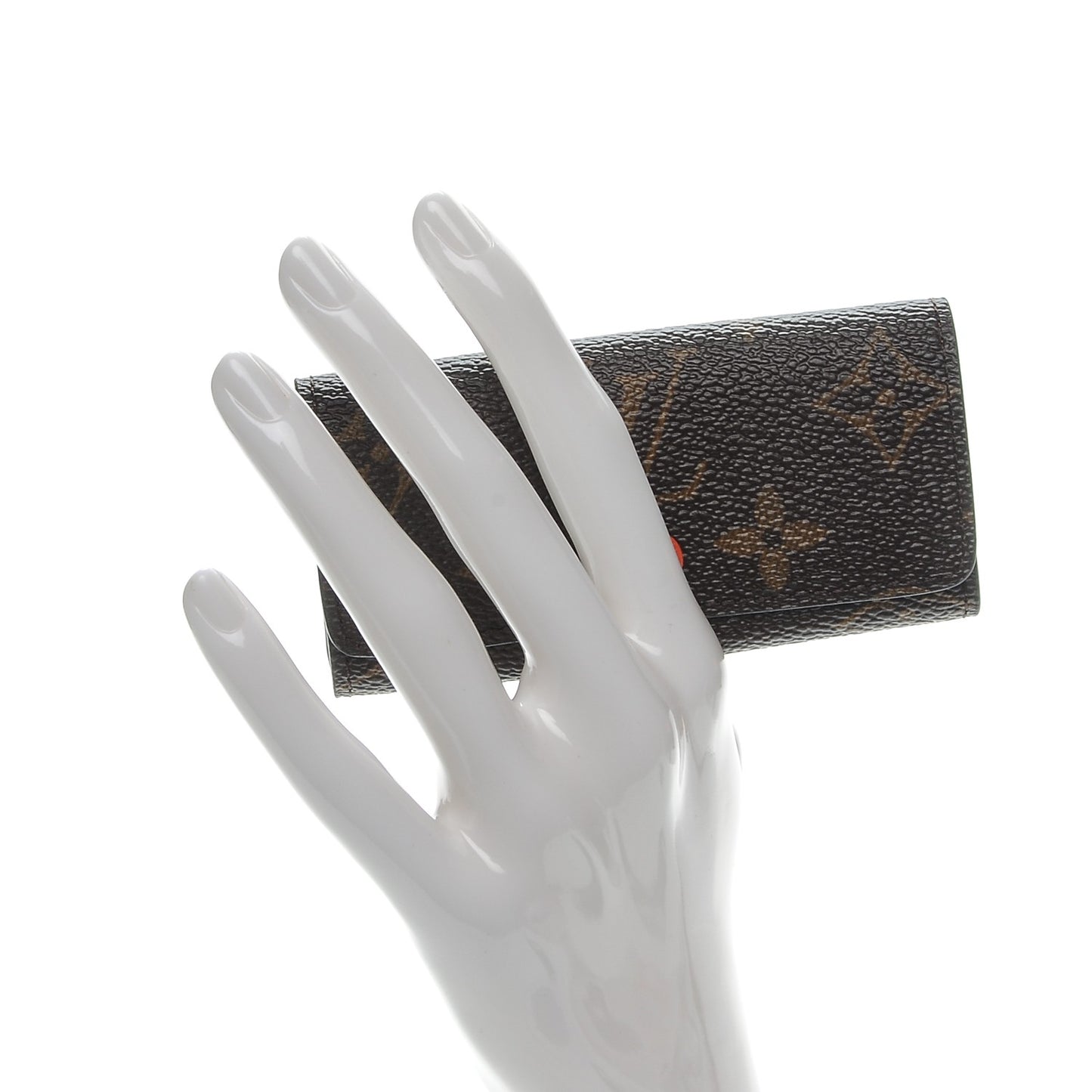 Monogram 4 Key Multicles Holder Poppy