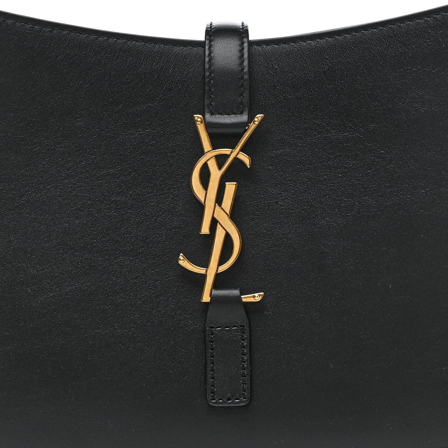 Saint Laurent Smooth Calfskin Le 5 A 7 Hobo Black 7 of 11