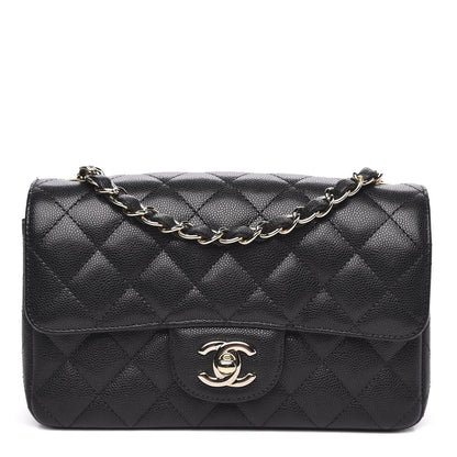 Chanel Caviar Quilted Mini Rectangular Flap Black 1 of 12