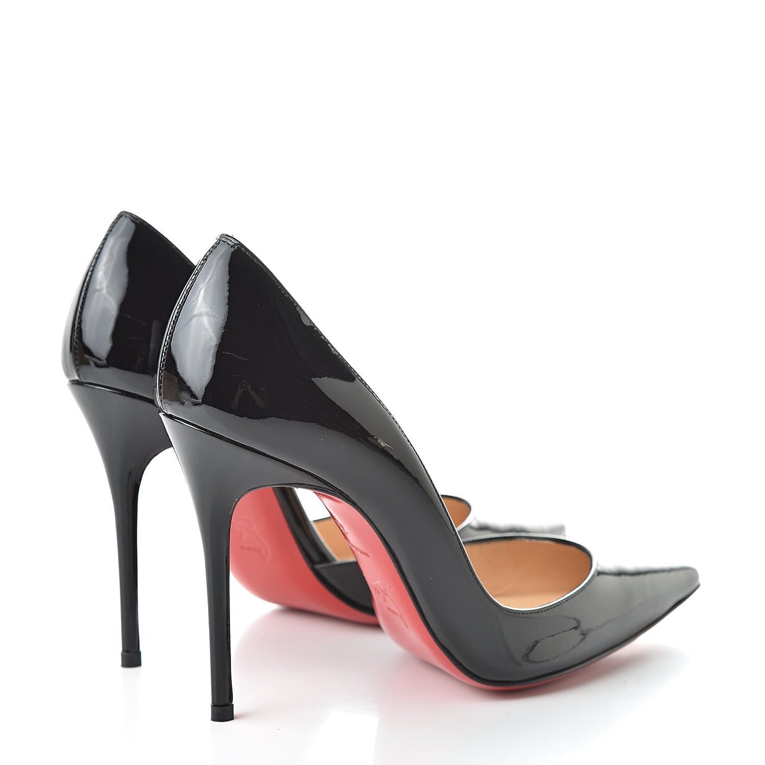 Christian Louboutin Patent Iriza 100 Pumps 36 Black 4 of 8