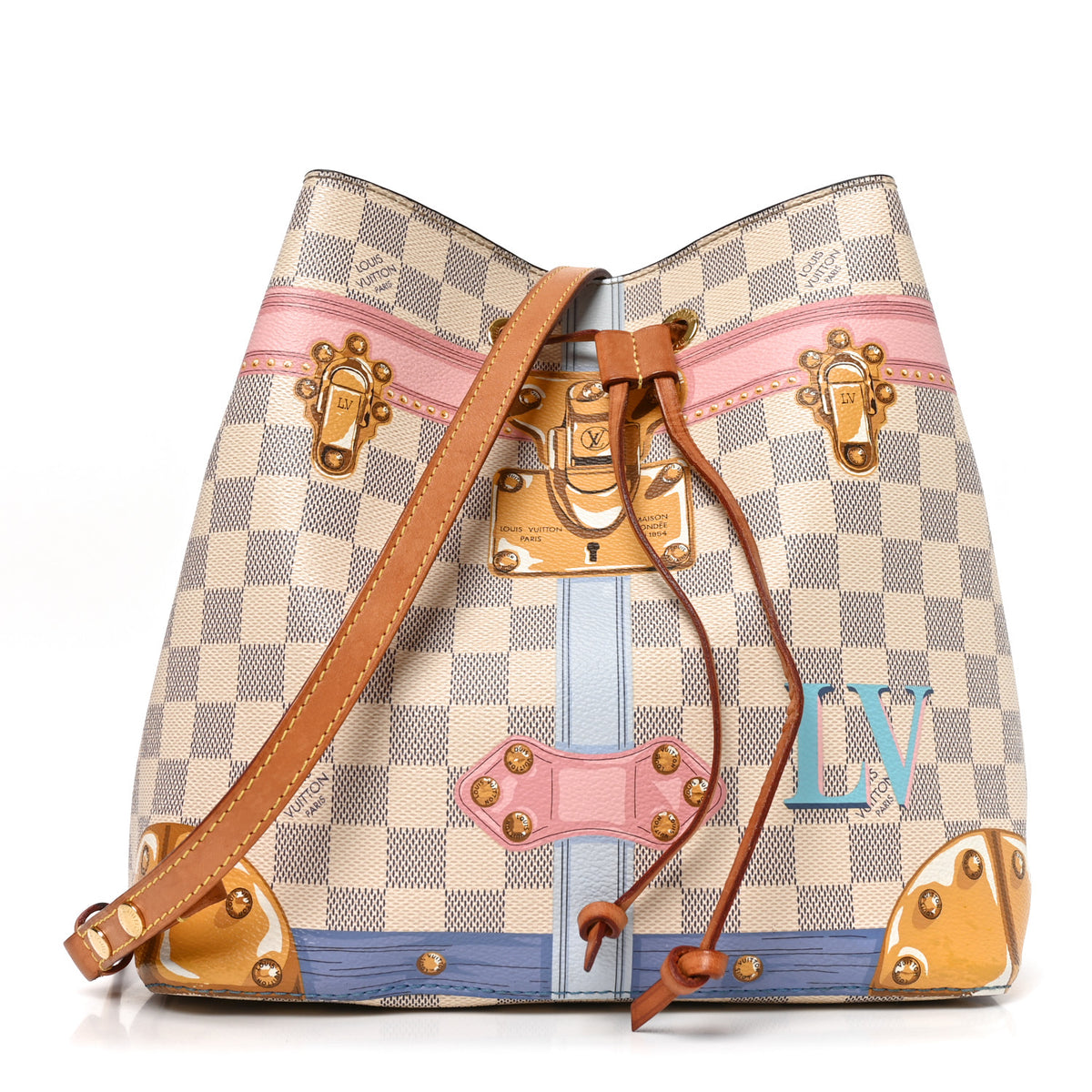 Damier Azur Summer Trunks Neonoe