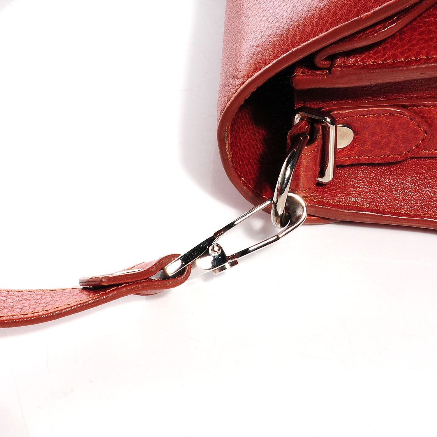 Proenza Schouler Calfskin Mini PS11 Classic Shoulder Bag Saddle 6 of 13