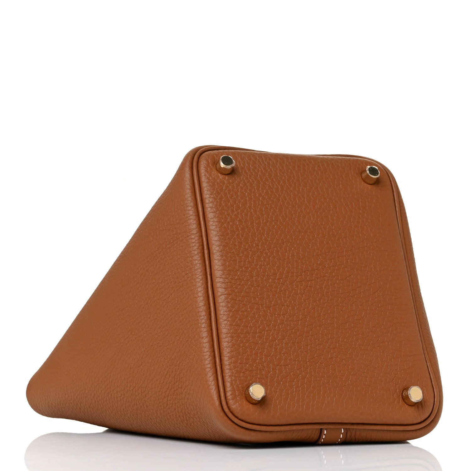 Hermes Taurillon Clemence Picotin Lock 18 PM Gold 4 of 9