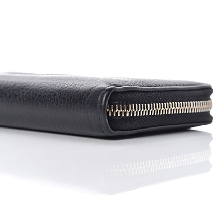 Gucci Calfskin Soho Zip Around Wallet Black 6 of 10