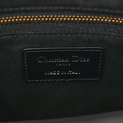 Christian Dior Lambskin Cannage Medium Lady Dior Black 6 of 15