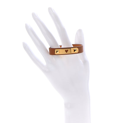 Hermes Swift As De Coeur Bracelet T1 Gold 2 of 5