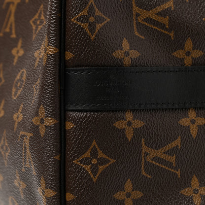 Louis Vuitton Monogram Macassar Keepall Bandouliere 45 6 of 10